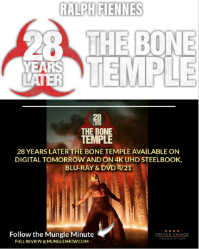 28 YEARS LATER THE BONE TEMPLE NOW ON DIGITAL AND ON 4K UHD STEELBOOK BLU-RAY & DVD 4/21